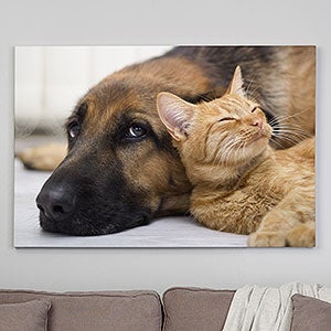 Pet Photo Memories Canvas Print - 32x48 - 24982-32x48