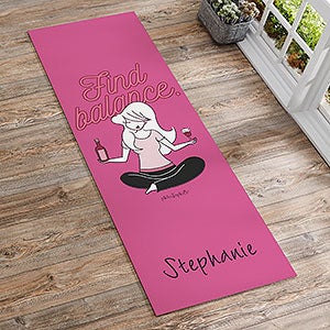 philoSophies® Find Balance Personalized Yoga Mat - 25126
