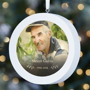 Photo Memorial LED Light Ornament - 25139