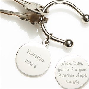 Guardian Angel Personalized Keyring - 2518