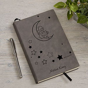 Dream Big Personalized Charcoal Writing Journal - 25251-C