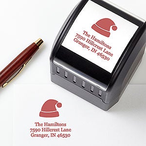 Merry Christmas Icons Self-Inking Address Stamp - 25252
