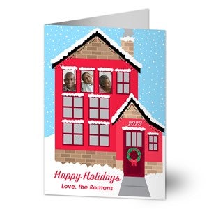 Christmas Home Holiday Photo Card - 3 Photo - 25294-3