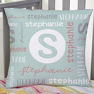 Youthful Name For Her Personalized 18 Throw Pillow - 25422-L