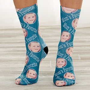 For Her Personalized Photo Adult Socks - 25446