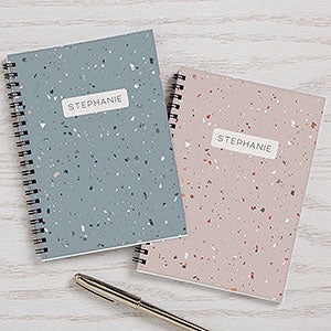 Terrazzo Personalized Journals - Set of 2 - 25459