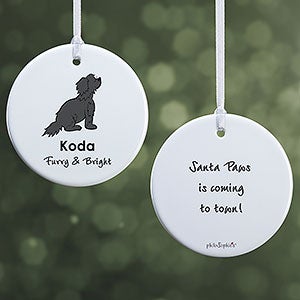 Newfoundland philoSophies Personalized Ornament - 2 Sided Glossy - 25467-2