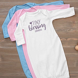 Little Blessing Personalized Baby Gown - 25565-G