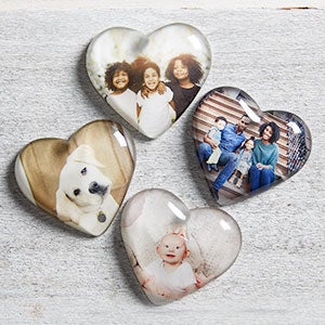 Photo Memories Personalized Mini Heart Keepsake - 25770