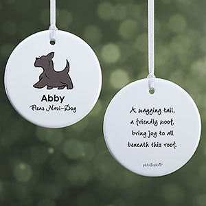 Scottie philoSophies Personalized Ornament - 2 Sided Glossy - 25776-2