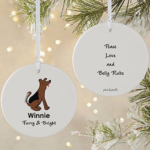 Shepard philoSophies Personalized Ornament - 2 Sided Matte - 25777-2L