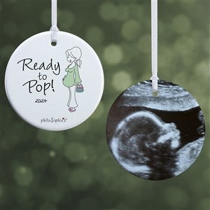 philoSophies® Ready To Pop Personalized Ornament- 2.85 Glossy - 2 Sided - 25986-2