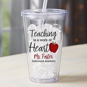 Teacher Personalized Tumbler Cup,Custom Teacher Appreciation Coffee Travel  Mug,Ideal for Teacher Retirement Gifts/End of Year Teacher Gift (Custom  Teacher Cup 9) 