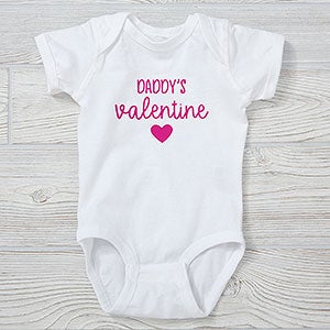 My Valentine Personalized Baby Bodysuit - 26086-CBB