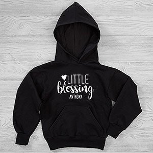 Little Blessing Personalized Hanes® Kids Hooded Sweatshirt - 26133-YHS