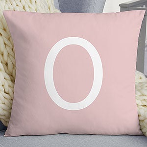 Simple and Sweet Personalized Baby Girl 18 Throw Pillow - 26227-L