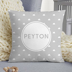 Simple and Sweet Personalized Baby 14 Throw Pillow - 26228-S