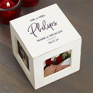 Personalized Wood Card Box – Engraved Elegance