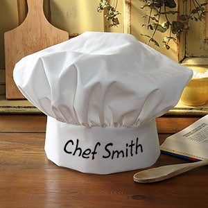 You Name It Personalized Adult Chef Hat - 2627