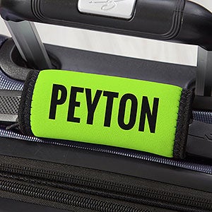 Carry On Size Personalized Luggage Tag