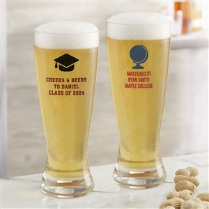 Choose Your Icon Personalized Graduation 20oz Pilsner Glass - 26569-P