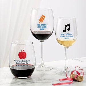 16 Hilarious Teacher Wine Glasses You Can Find on