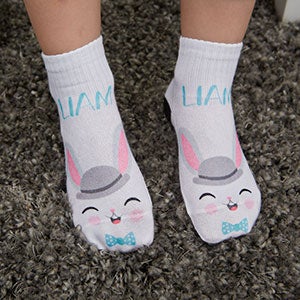 Easter Boy Personalized Toddler Socks - 26588