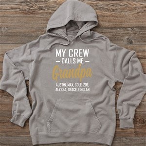 My Squad Calls Me Dad Personalized ComfortWash Hoodie - 26613-CWHS