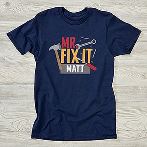 Mr. Fix It Personalized Hanes Adult T-Shirt - 26620-AT