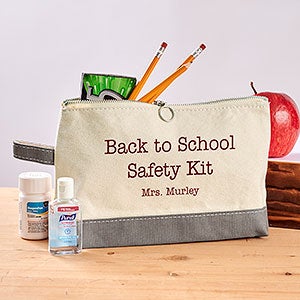 Personalized Grey Teacher Survival Kit - 26692-G