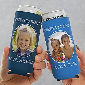 Photo Message For Him Slim Can Cooler - 26720