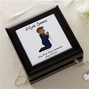 Communion Boy philoSophies® Personalized Keepsake Box - 27043