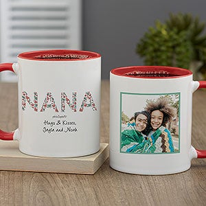 Mothers Day philoSophies Personalized Photo Mug 11 oz Red - 27047-R