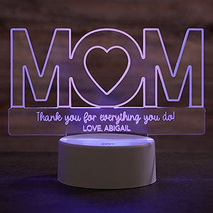 Mom Personalized LED Sign - 27069