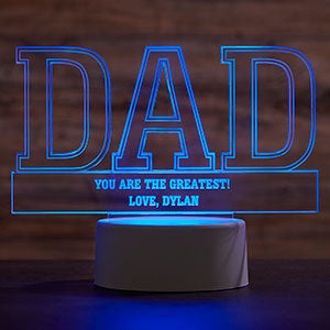 Dad Personalized LED Sign - 27071