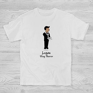 Ring Bearer philoSophies® Personalized Hanes® Youth T-Shirt - 27237-YCT