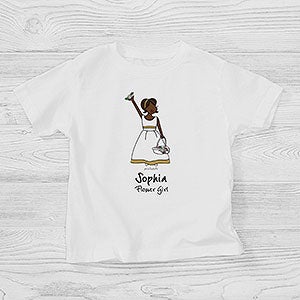 Flower Girl philoSophies® Personalized Toddler T-Shirt - 27238-TT