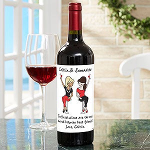 Best Friends philoSophies® Personalized Wine Label - 27249