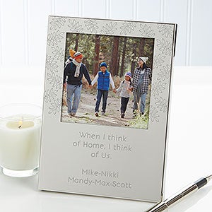 Write Your Own Message Personalized Silver Picture Frame - 27315