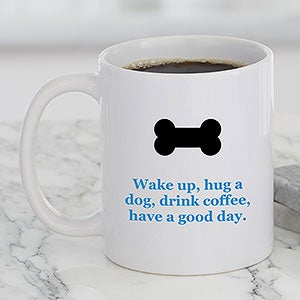 Choose your Icon Personalized Pet Coffee Mug 11 oz.- White - 27318-S