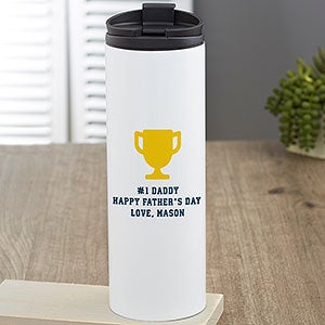 Choose Your Icon Personalized 16 oz. For Him Travel Tumbler - 27339
