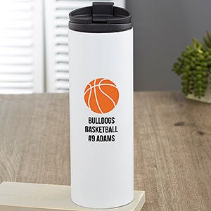 Choose Your Icon Personalized 16 oz. Sports Travel Tumbler - 27348