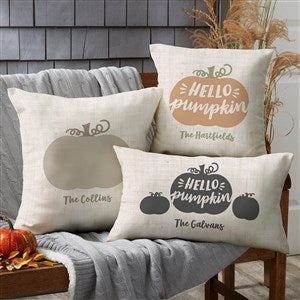 SALE, Fall Pillow Cover, hello pumpkin, Fall Decor, Fall pillow, pumpkin  pillow