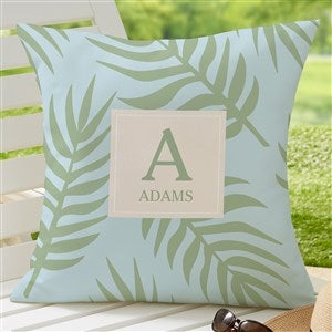 Coastal Chic Custom Pattern Personalized Outdoor Throw Pillow - 20x20 - 27512-L