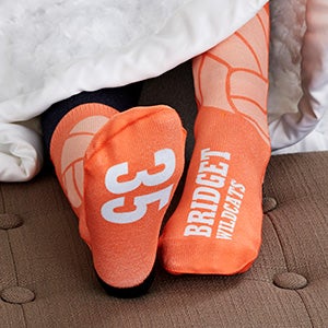 Volleyball Personalized Kids Socks - 27622