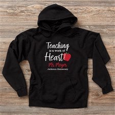 Inspiring Teacher Personalized Hanes® Adult ComfortWash™ Hoodie - 27674-CWHS