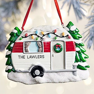 Christmas Camper<sup>©</sup> Personalized Ornament - 27713