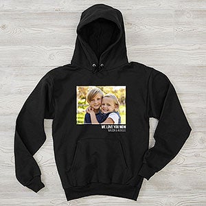 Photo For Her Personalized Hanes® Adult Hooded Sweatshirt - 27914-BHS