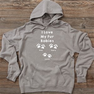 Love For Pets Personalized Hanes® Adult Comfort Wash Hoodie - 27959-CWHS