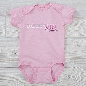 Daddys Little Girl Personalized Baby Bodysuit - 28143-CBB